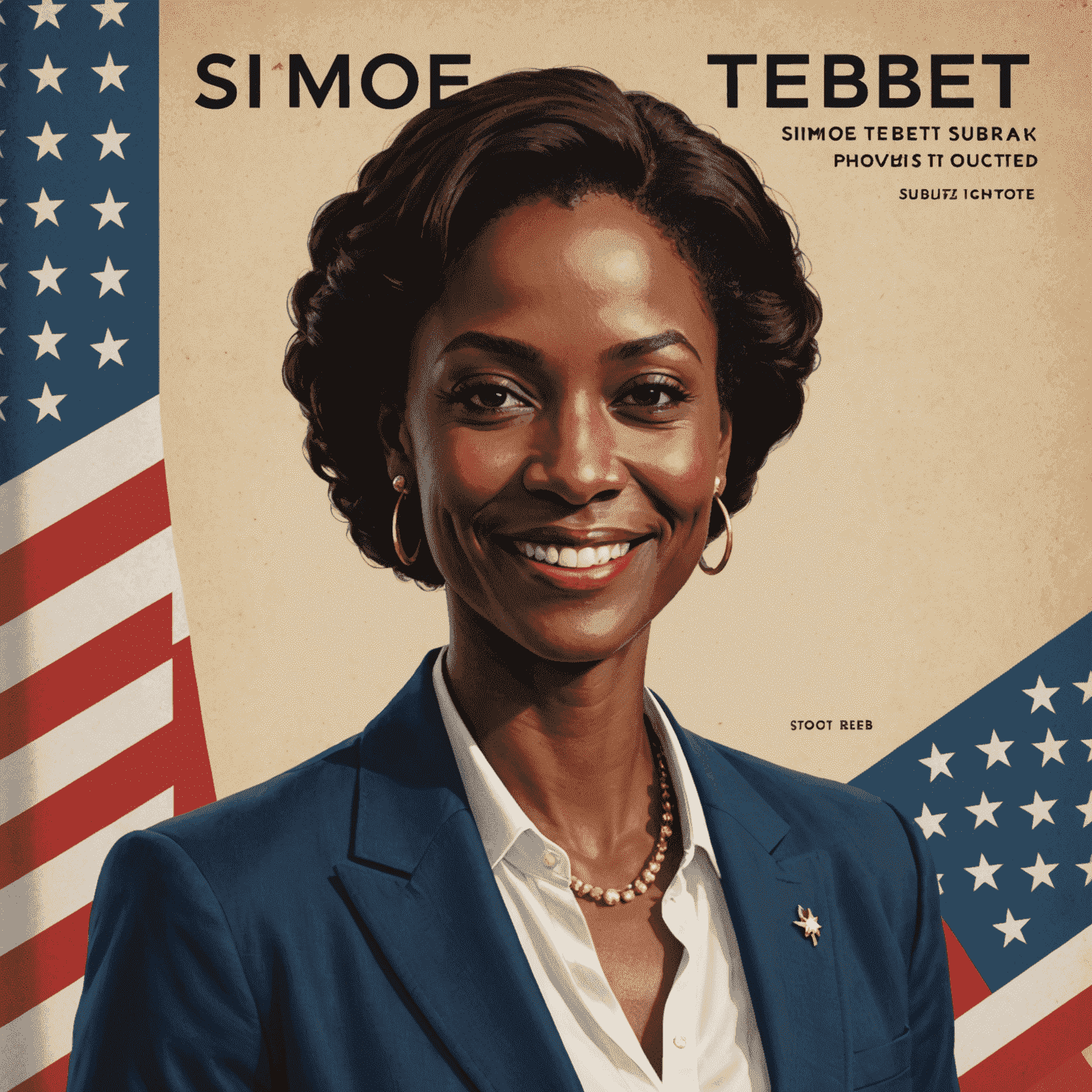 Capa do livro de Simone Tebet, mostrando a autora em um cenário político, vestida formalmente e sorrindo para a câmera